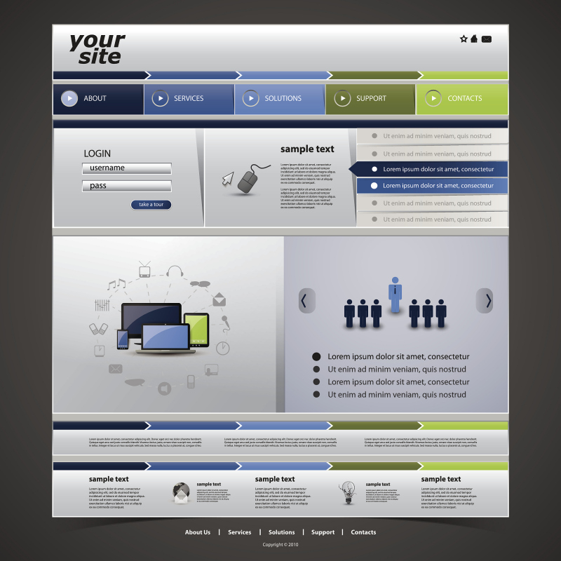 网页设计模板网站——提升您的网页设计效率的最佳选择